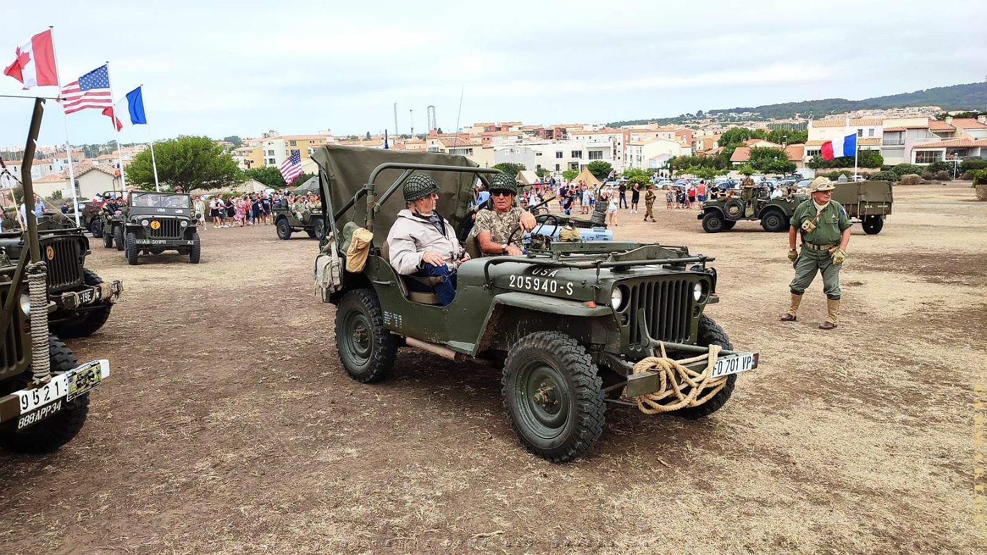 2 Cap Agde - 15 Aout 2023 -  Commemoration Debarquement de Provence  (32).jpg